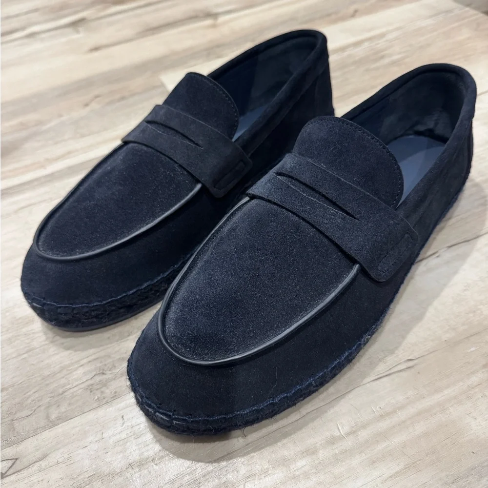 Fred Martin Espadrille Suede Loafers US10 - Picture 1 of 5